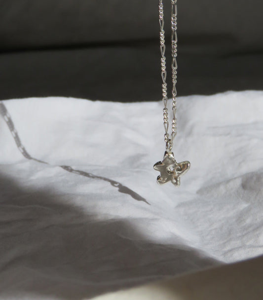 Blossom charm necklace