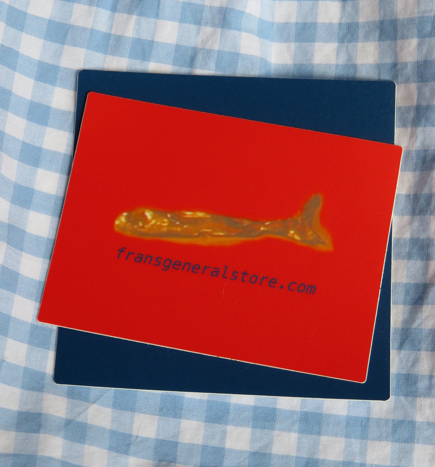 3" fishy sticker
