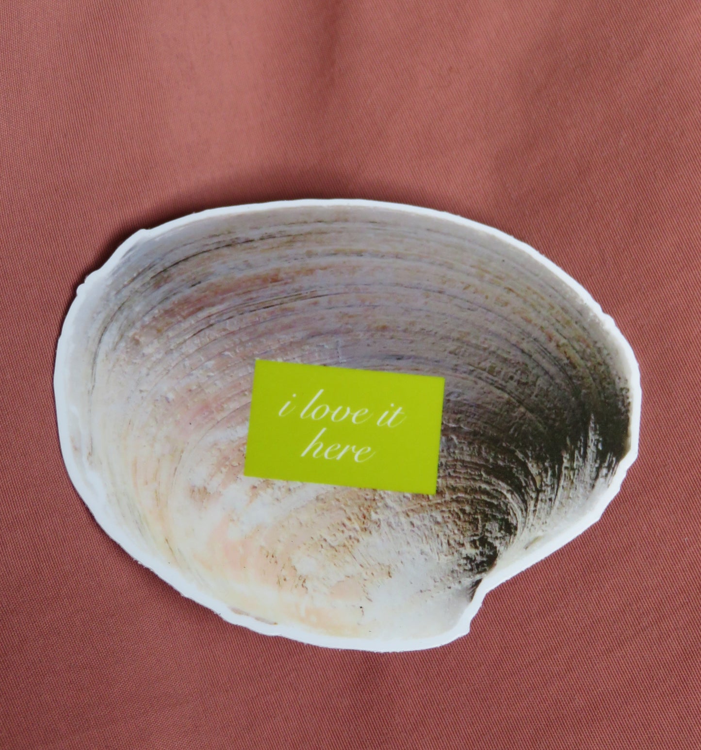 3" i love it here sticker