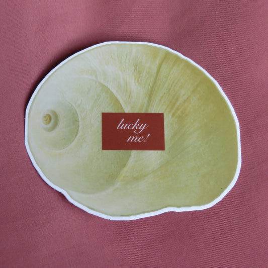 3" lucky me sticker