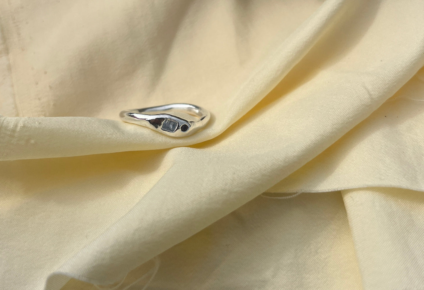 The dual stone ring